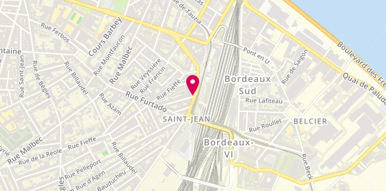 Plan de Garage Carriere, 37 Rue Charles Domercq, 33800 Bordeaux