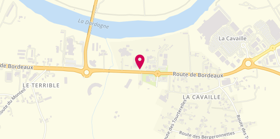 Plan de Mazda Bergerac - Groupe PAROT, 28 Route de Bordeaux, 24100 Saint-Laurent-des-Vignes