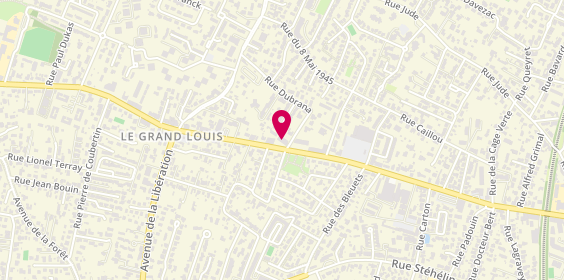 Plan de Renault Grand Louis, 23 Avenue de Saint Médard, 33320 Eysines