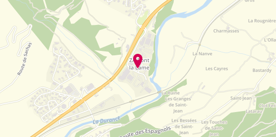 Plan de Garage Girin, Zone Artisanale Pont la Lame Zone Artisanale Pont la Lame, 05100 Puy-Saint-André