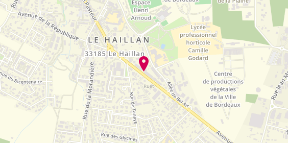 Plan de Garage du Haillan, 91 avenue Pasteur, 33185 Le Haillan