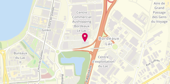 Plan de Carglass, Centre Norauto avenue des 40 Journaux, 33300 Bordeaux