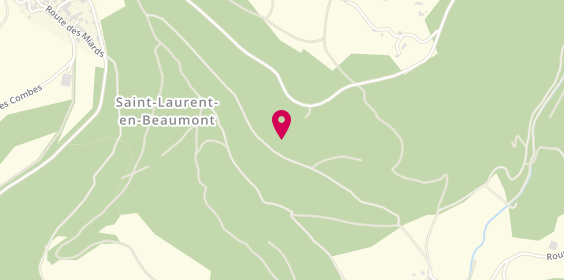 Plan de Anciennes au Quotidien, Chardenot, 38350 Saint-Laurent-en-Beaumont