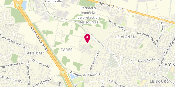 Plan de Garage Tca33, 1 A Rue de Cares, 33320 Eysines