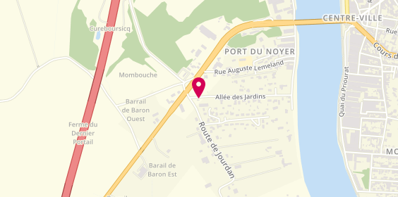 Plan de Ford Libourne - Groupe PAROT, 1-3 Route de Jourdan, 33500 Arveyres