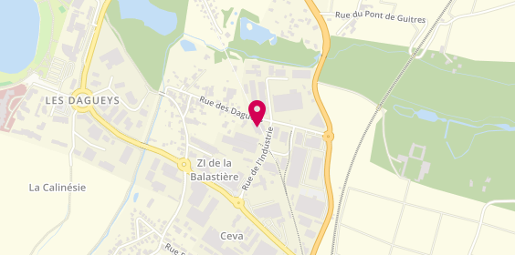 Plan de Bestdrive, 50 Rue des Dagueys, 33500 Libourne