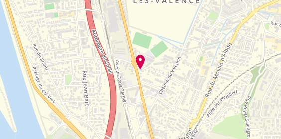Plan de Garage Salmeron, 42 avenue de Lyon, 26500 Bourg-lès-Valence