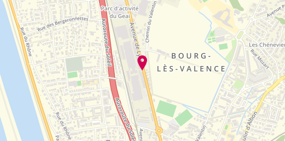 Plan de Rdp Dinamax, 99 Avenue de Lyon, 26500 Bourg-lès-Valence
