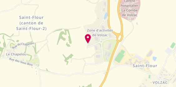 Plan de Euromaster, Volzac Zone d'Activité De, 15100 Saint-Flour
