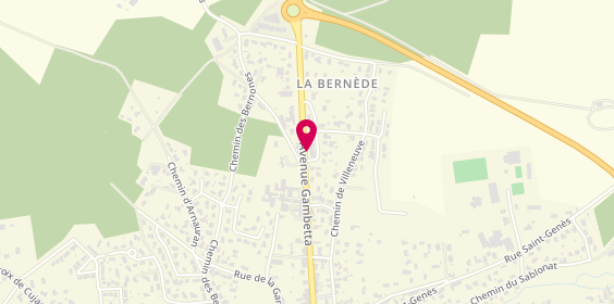 Plan de Total Station Services, 55 Avenue Gambetta, 33480 Castelnau-de-Médoc