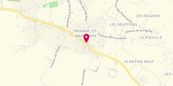 Plan de Garage Berard et Fils, 76 avenue des Côtes de Bourg, 33710 Prignac-et-Marcamps