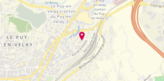 Plan de Garage Roche, 53 Rue de la Gazelle, 43000 Le Puy-en-Velay