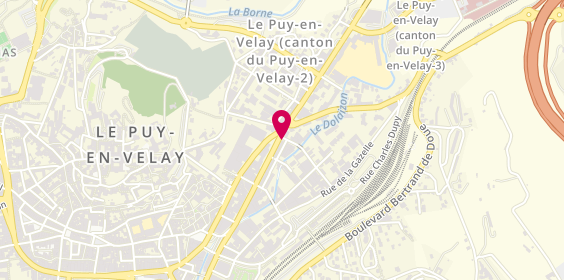 Plan de Mondial Pare Brise, 44 Boulevard de la République, 43000 Le Puy-en-Velay