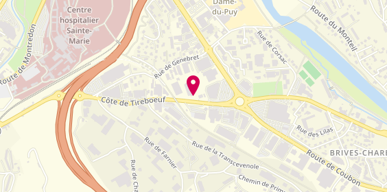 Plan de Point S, Zone Industrielle De
2 Côte de Tireboeuf
Clos de Corsac, 43700 Brives-Charensac, France
