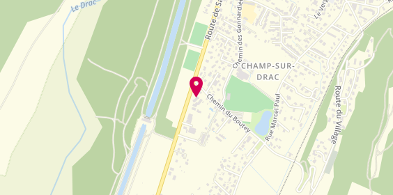 Plan de Jmb 4X4, 70 Route de Saint-Georges de Commiers, 38560 Champ-sur-Drac