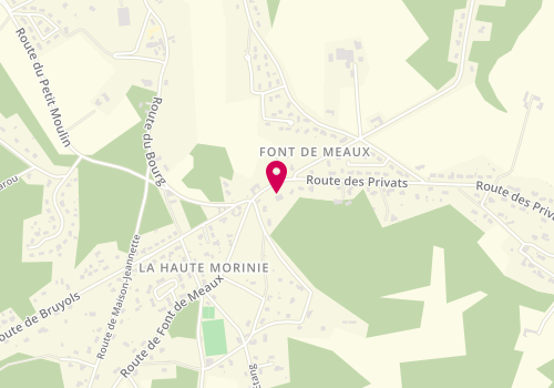 Plan de Garage Louprou, 3 Route de Font de Meaux, 24430 Coursac