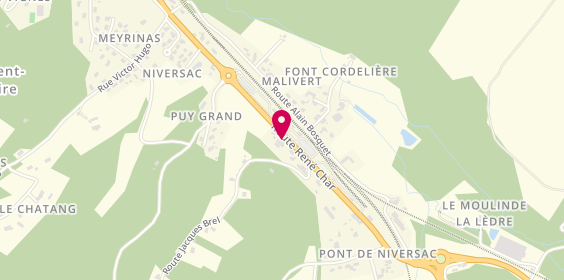 Plan de Access - TotalEnergies, D6089 Malivert Lieudit Niversac
N89, 24330 Boulazac-Isle-Manoire