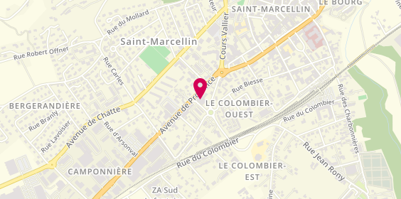 Plan de Point S, 19 avenue de Provence, 38160 Saint-Marcellin