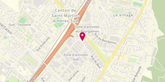 Plan de A.D.S Saint Martin, 17 Rue du Béal, 38400 Saint-Martin-d'Hères
