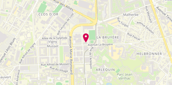 Plan de Vireo, 70 Avenue la Bruyere, 38100 Grenoble