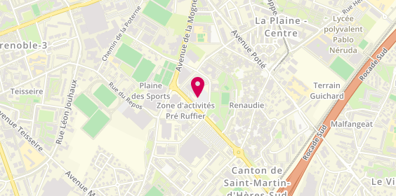 Plan de Renault Minute, 5 avenue Jean Vilar, 38400 Saint-Martin-d'Hères