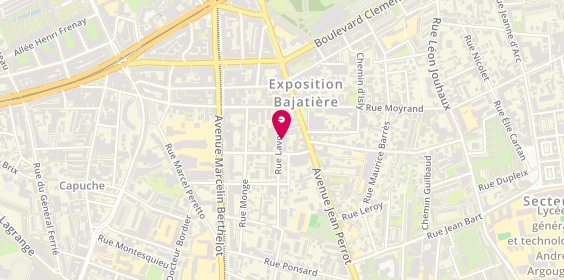 Plan de Garage Lavoisier, 3 Rue Lavoisier, 38100 Grenoble