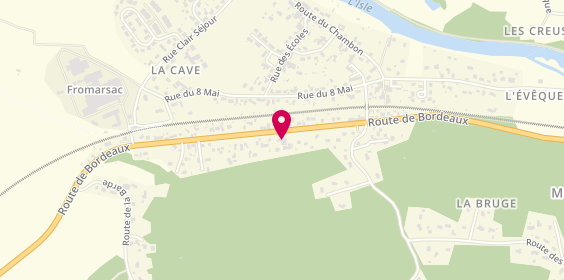 Plan de B.G Sport, 193 Route de Bordeaux, 24430 Marsac-sur-l'Isle