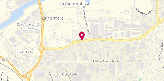 Plan de Euromaster, Rue Marcel Paul, 24750 Boulazac