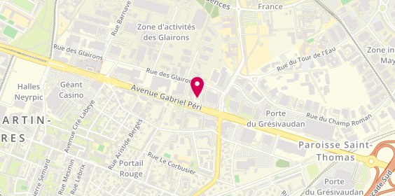 Plan de Point S, 131 avenue Gabriel Péri, 38400 Saint-Martin-d'Hères