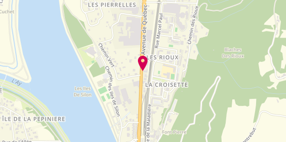 Plan de Bottet-billon, 14 avenue de Québec, 26240 Saint-Vallier