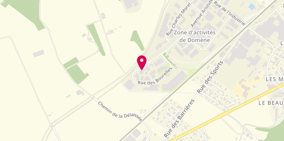 Plan de Carrosserie Parchina, 87 Rue Aristide Bergès, 38420 Domène