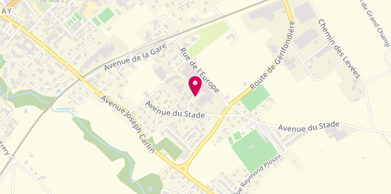 Plan de Garage de la Gare, 235 Rue Paul Guery, 38470 Vinay