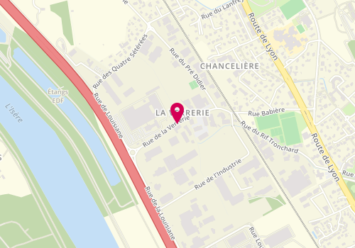 Plan de Grenoble Depannage Assistance, 7 Rue de la Verrerie, 38120 Fontanil-Cornillon