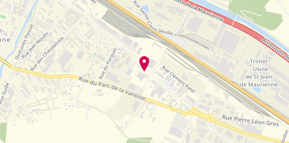 Plan de KEOS, Zone Industrielle Le
Rue du Parquet, 73300 Saint-Jean-de-Maurienne