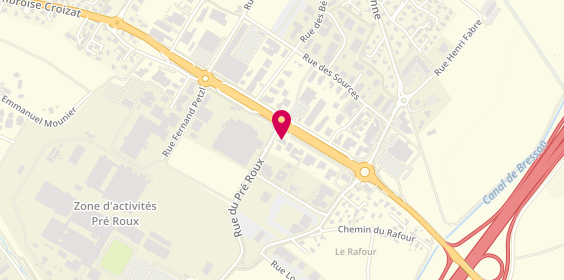 Plan de Garage des Sources, 706 avenue Ambroise Croizat, 38920 Crolles