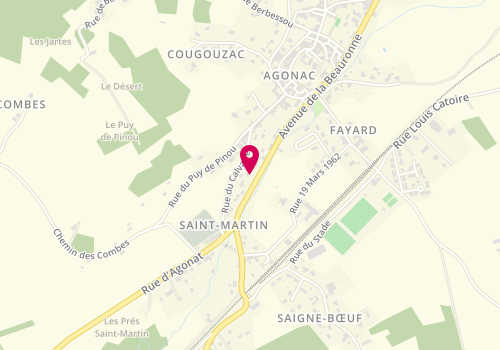 Plan de Elan, 94 Route de Périgueux, 24460 Agonac