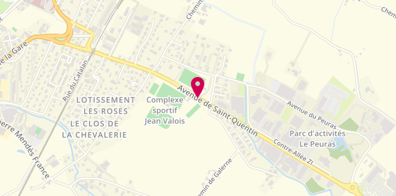 Plan de Ad Garage Fernandes, Route Saint Quentin, 38210 Tullins