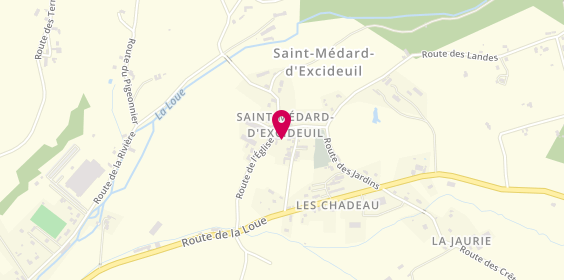 Plan de Andreau Camille, Lieu-Dit Croix de l'Arbre, 24160 Saint-Médard-d'Excideuil