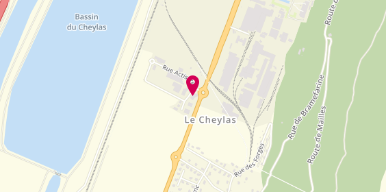 Plan de Garage et Carrosserie OLIVIER, Zone Artisanale Actisère
25 Rue de Chenavière, 38570 Le Cheylas