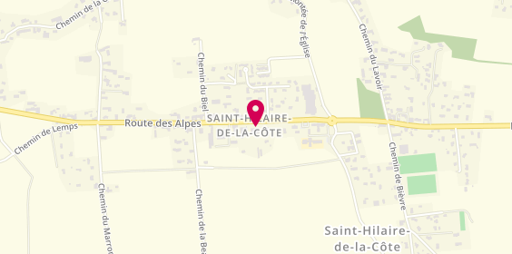 Plan de BADIN Eric, 950 Route Alpes, 38260 Saint-Hilaire-de-la-Côte
