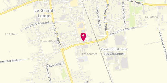 Plan de Multi Services Auto, 514 avenue de la Gare, 38690 Le Grand-Lemps