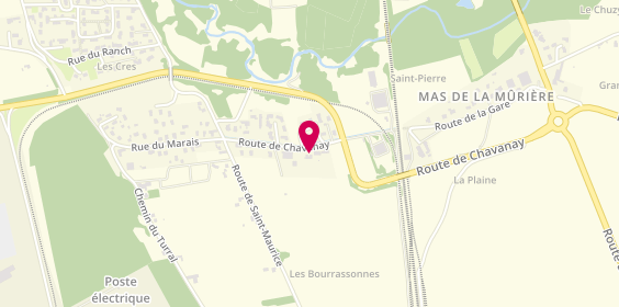 Plan de Abc Meca, 7 Route de Saint Alban, 38550 Clonas-sur-Varèze