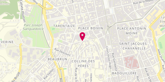 Plan de Hadj-mebarek Nadia, 1 Rue Sablière, 42000 Saint-Étienne