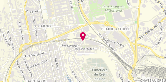 Plan de Ear 42, 12 Rue Coopérateurs, 42000 Saint-Étienne