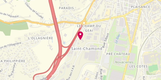 Plan de Proximeca, 13 Route de la Varizelle, 42400 Saint-Chamond