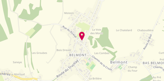 Plan de Garage Retro Gullon - Motrio, 64 Route du Truchay, 38690 Belmont