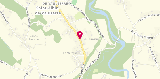 Plan de Auto Primo, 95 Route Valdaine, 38480 Saint-Albin-de-Vaulserre