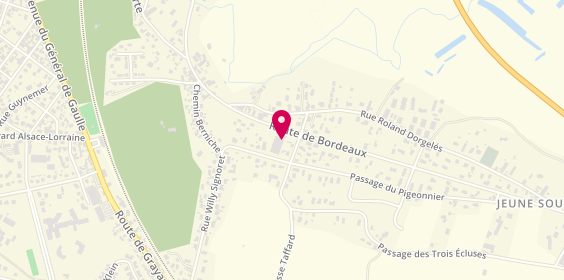 Plan de Access - TotalEnergies, 64 Route de Bordeaux, 33780 Soulac-sur-Mer