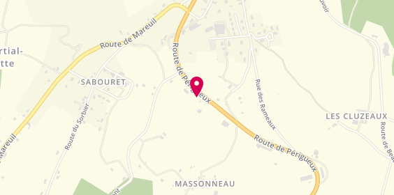 Plan de EIRL Auto Cantet, Grand Massonneau
Route de Perigueux, 24300 Saint-Martial-de-Valette