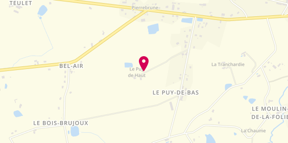 Plan de EI Garage David Laroche, Le Puy de Haut, 87500 Saint-Yrieix-la-Perche